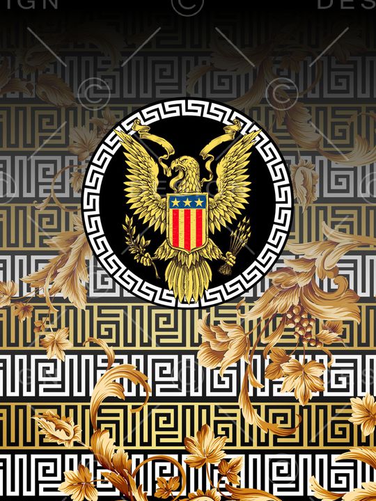 古典花纹印花华亿平台图片