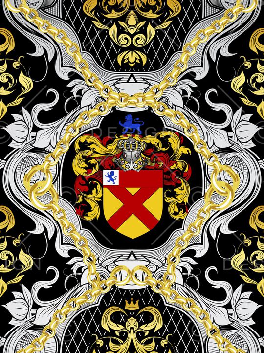 古典花纹印花华亿平台图片