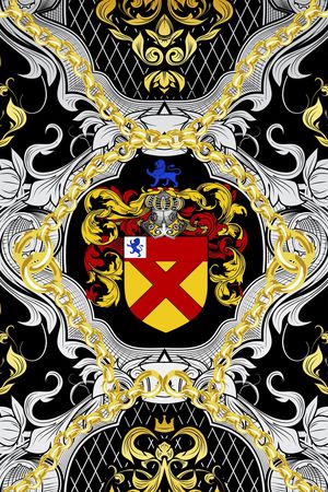 古典花纹印花华亿平台图片