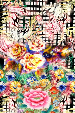 数码华亿平台印花华亿平台图片