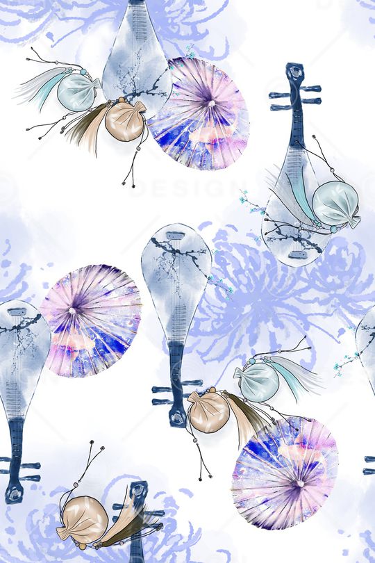 春夏华亿平台印花华亿平台图片