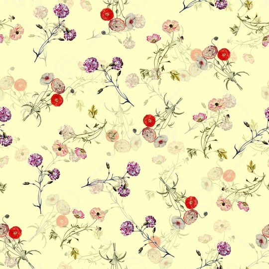 春夏华亿平台印花华亿平台图片