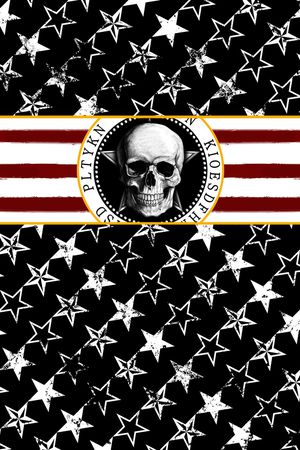 手绘条纹圆圈印花华亿平台图片