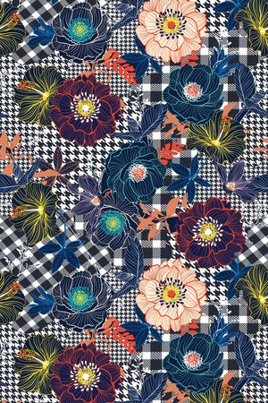 几何印花华亿平台图片