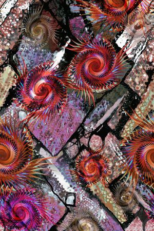 几何印花华亿平台图片