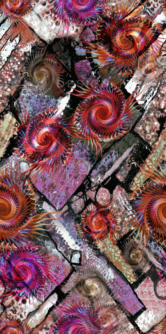 几何印花华亿平台图片