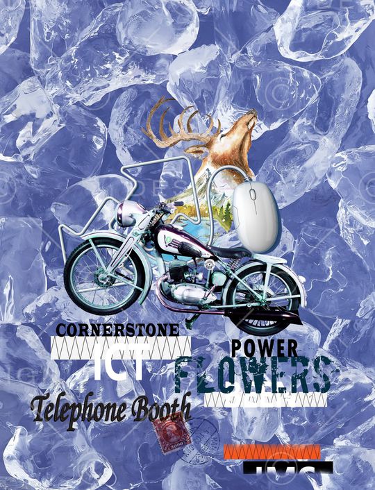 摩托车印花华亿平台图片