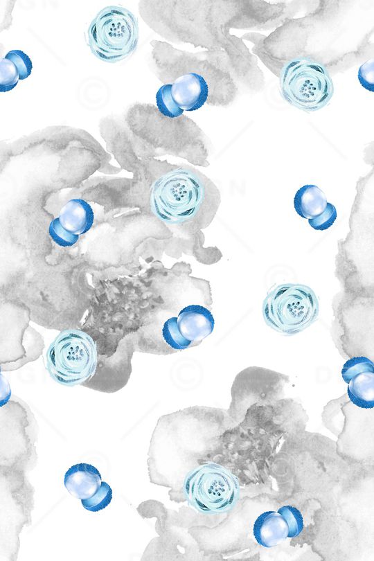 春夏华亿平台印花华亿平台图片