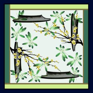 清爽底花卉印花华亿平台图片