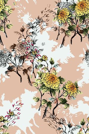 文艺印花华亿平台图片