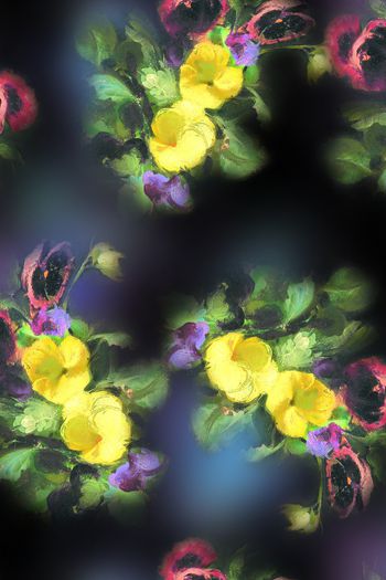 数码华亿平台印花华亿平台图片