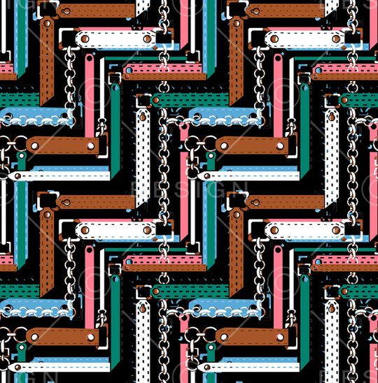 链条印花华亿平台图片