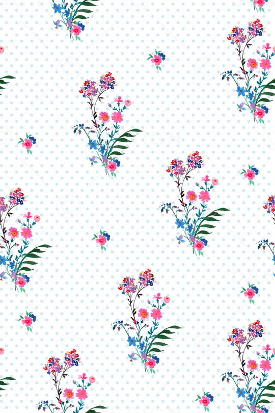 小碎花印花华亿平台图片