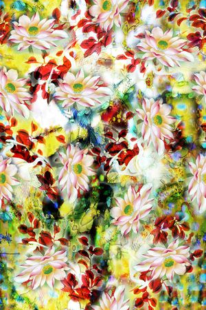 烂花华亿平台印花华亿平台图片