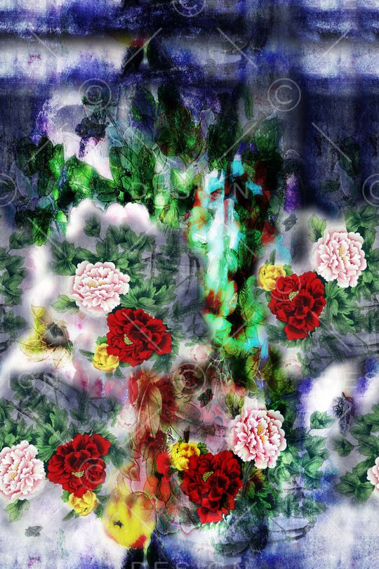 烂花华亿平台印花华亿平台图片