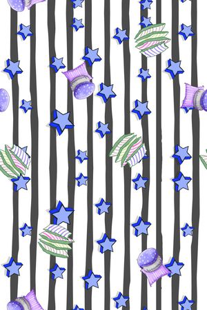 五角星印花华亿平台图片