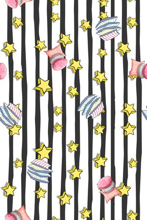 五角星印花华亿平台图片