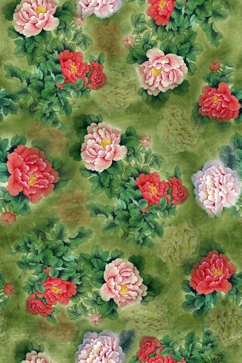 烂花华亿平台印花华亿平台图片