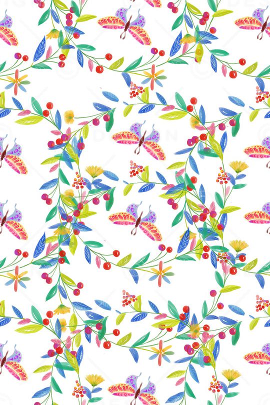 水彩印花华亿平台图片