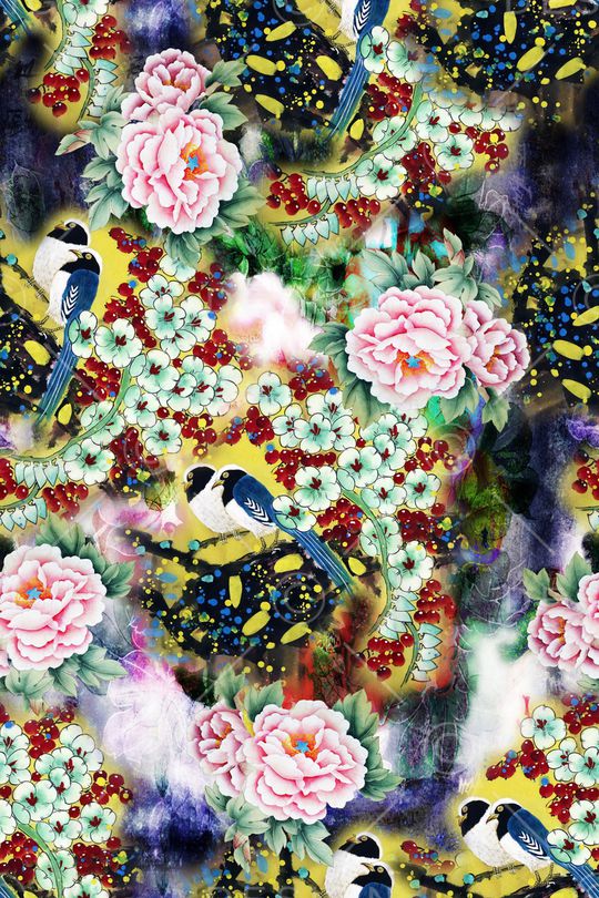 女装印花华亿平台图片