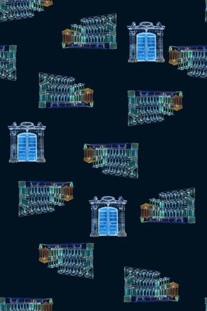 建筑印花华亿平台图片