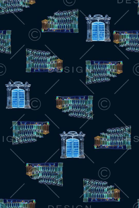 建筑印花华亿平台图片