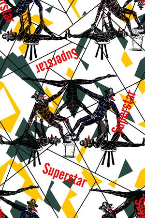 字母印花华亿平台图片