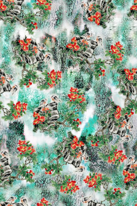 女装印花华亿平台图片