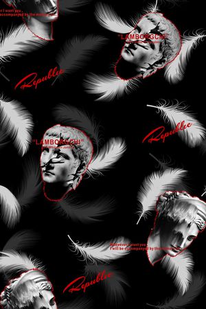 字母印花华亿平台图片