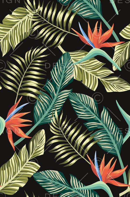 绿植树叶印花华亿平台图片