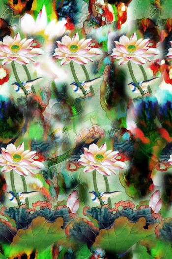 女装印花华亿平台图片