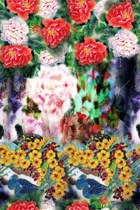 女装印花华亿平台图片