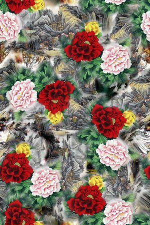 数码华亿平台印花华亿平台图片