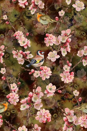 梅花印花华亿平台图片