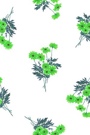 清爽底花卉印花华亿平台图片