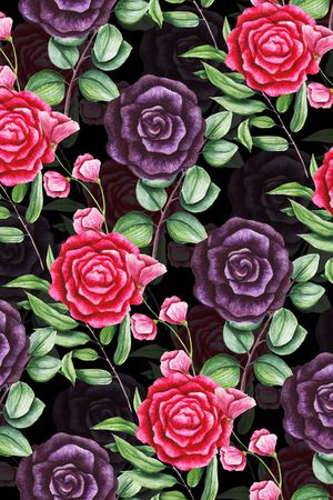 手绘印花华亿平台图片