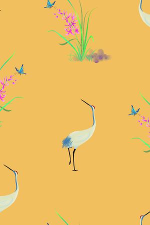 兰花印花华亿平台图片