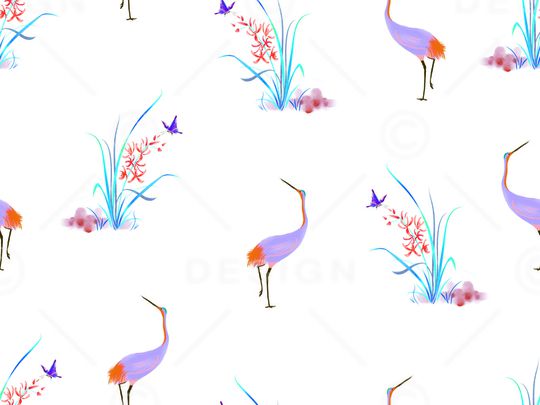 兰花印花华亿平台图片