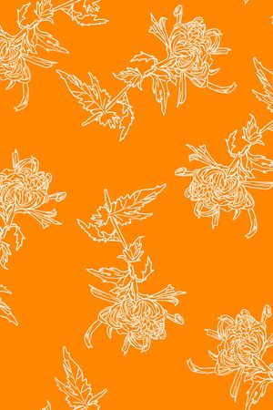 线条画印花华亿平台图片