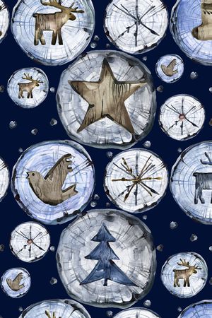 抽象印花华亿平台图片