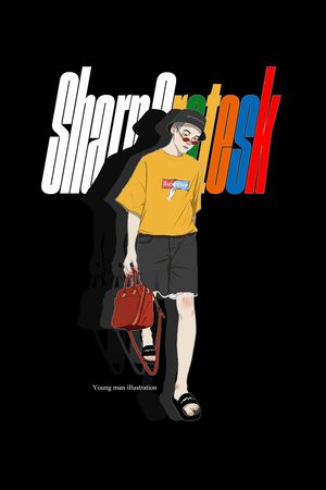 定位男装印花印花华亿平台图片