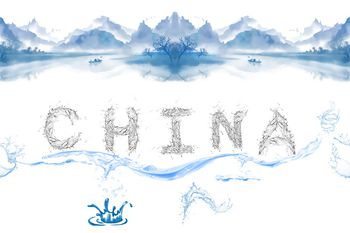 1196686-中国风山水画花卉1