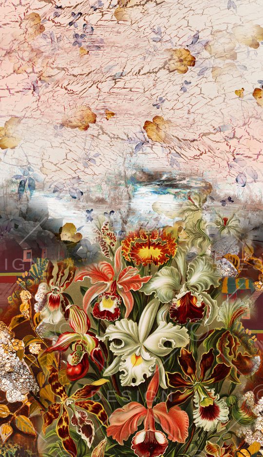 定位花印花华亿平台图片