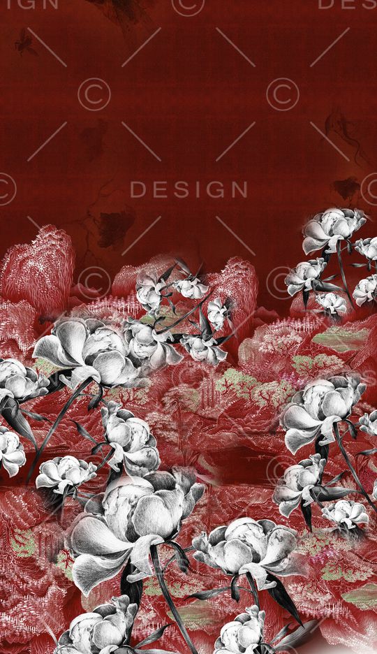 定位花印花华亿平台图片