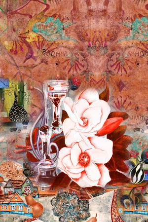 定位花印花华亿平台图片