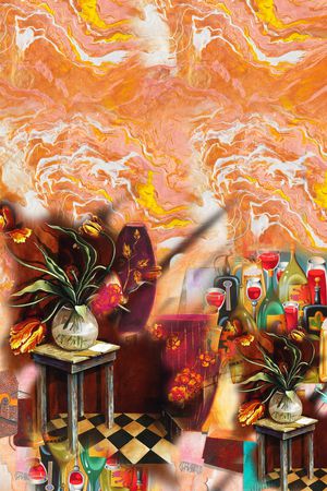 定位花印花华亿平台图片