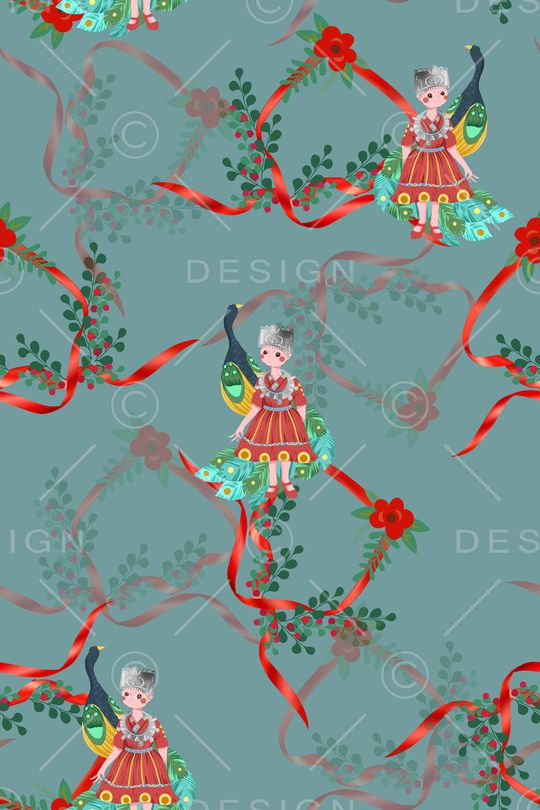 女装印花华亿平台图片