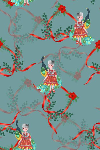 女装印花华亿平台图片