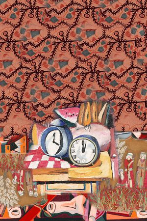 抽象印花华亿平台图片