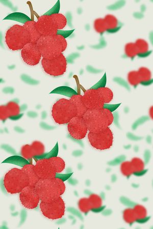 手绘印花华亿平台图片